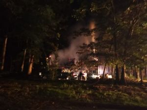 Fire - College Place Apartments - Dobson, NC - 2019-05-20 - 04:44:03