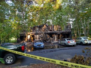 Fire - College Place Apartments - Dobson, NC - 2019-05-20 - 07:08:50