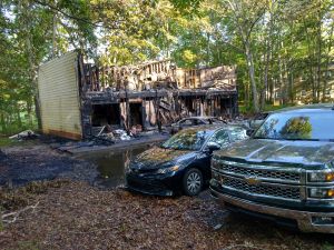 Fire - College Place Apartments - Dobson, NC - 2019-05-20 - 07:50:14