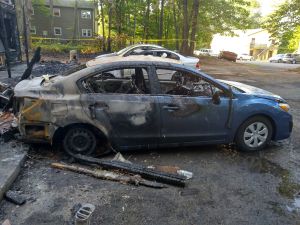 Fire - College Place Apartments - Dobson, NC - 2019-05-20 - 19:15:30