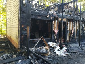 Fire - College Place Apartments - Dobson, NC - 2019-05-20 - 19:16:49